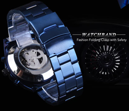 Men's Skeleton Watch