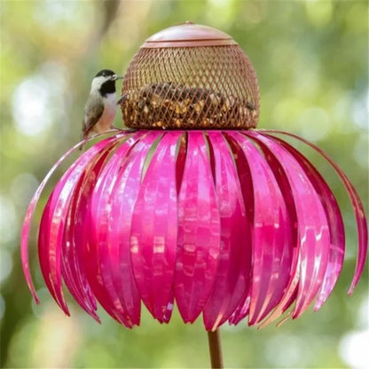 Outdoor Flower Bird Feeder