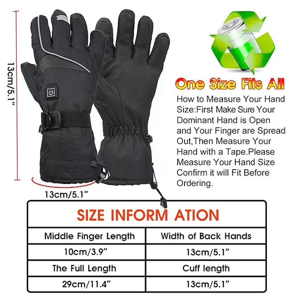 Heated gloves