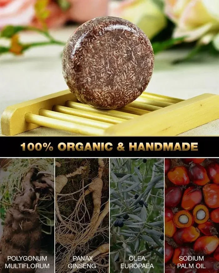 Hair Darkening Shampoo Bar